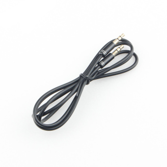Кабель аудио-видео 3.5Jack (m) < - > 3.5Jack (m) 1.0м, Cablexpert, блистер, черный (CCAB-02-35MM-1MB