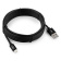 Кабель USB-A < - > Lightning, 3.0м, Cablexpert, серия Silver, блистер, черный