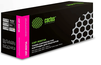 Картридж лазерный Cactus CSP-W2073 117A для HP Color Laser 150a/150nw/178nw MFP пурпурный