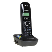 Радиотелефон Panasonic DECT KX-TG 1612 RUH (АОН, +доп. трубка, темно серый)