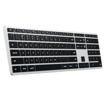 Клавиатура беспроводная Satechi Slim X3 Bluetooth Keyboard серебристый