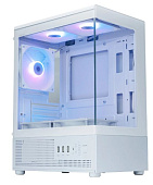 Корпус XASTRA Q300M 5ARGB mATX белый