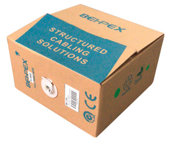 Кабель витая пара внутренний 4 пары кат.6 UTP (метражом) Behpex