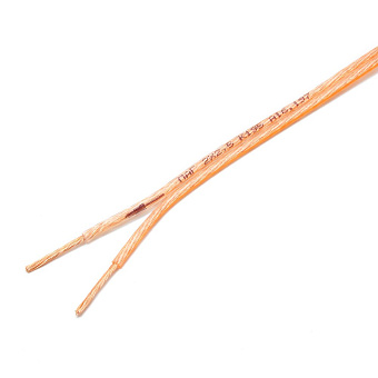 Кабель акустический Cablexpert CC-TC 2x2.5, прозрачный,  50 м, на катушке