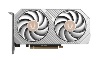 Видеокарта 8Gb Zotac RTX 5050 TWIN EDGE OC WHITE ED (RTX5050) GDDR6 HDMI DP