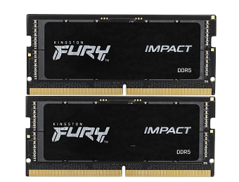 Модуль памяти SODIMM DDR5 16Gb 4800MHz Kingston Fury Impact (Kit of 2)