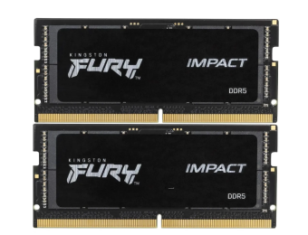Модуль памяти SODIMM DDR5 16Gb 4800MHz Kingston Fury Impact (Kit of 2)