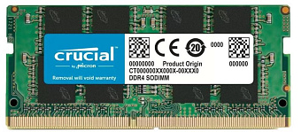 Модуль памяти SODIMM DDR4 8Gb PC4-25600 3200MHz Crucial