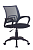 Кресло Бюрократ CH-695NLT (сетка/ткань, без мех. качания, крест. пластик, до 120 кг) Темно-серый