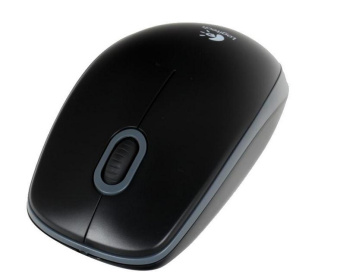 Комплект проводной (клавиатура+мышь) Logitech MK120 Desktop USB черный