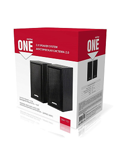 Акустическая система SmartBuy SBA-101 ONE (2x3W, дерево, питание от USB)