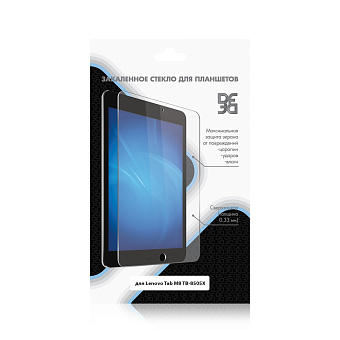 Защитное стекло для планшета Lenovo Tab M8 TB-8505X - DF LSteel-64 закаленное