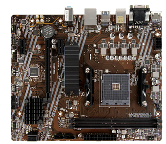 Материнская плата Socket AM4 MSI A520M PRO (A520) 2*DDR4 HDMI DP VGA mATX