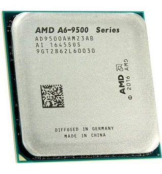 Процессор Socket-AM4 AMD  A6-9500 (3.5/1Mb/65W/Radeon R5/2C2T) OEM
