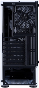 Корпус 1STPLAYER FIREROSE F3-A-WH-4F1 ARGB ATX белый