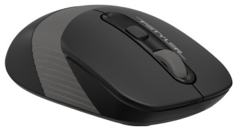 Мышь беспроводная A4Tech Fstyler FG10S 2000dpi бесшумная черный/серый