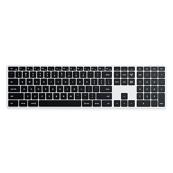 Клавиатура беспроводная Satechi Slim X3 Bluetooth Keyboard серебристый