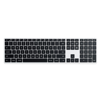 Клавиатура беспроводная Satechi Slim X3 Bluetooth Keyboard серебристый