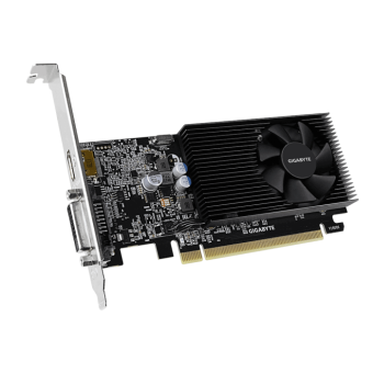 Видеокарта 2Gb GIGABYTE GV-N1030D4-2GL (GT1030) GDDR4 64bit DVI HDMI