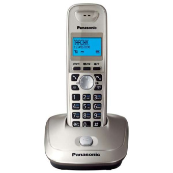 Радиотелефон Panasonic DECT KX-TG 2511 RUN (АОН, спикерфон, полифония, платиновый)