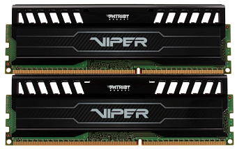 Модуль памяти DDR3 8192Mb PC-12800 1600MHz Patriot Viper 3 (kit of 2)