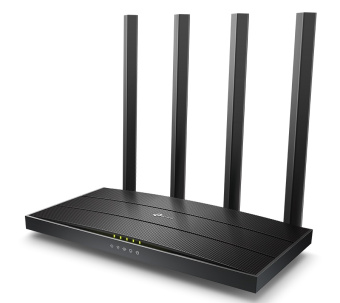 Wi-Fi роутер TP-Link Archer C80 AC1900, 5 ГГц, 1000 Мбит/с, черный