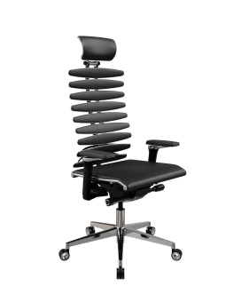 Кресло МЕТТА Equalizer L2-47D (55.F.28.13A) - ЭкоКожа(Инфинити) Черный