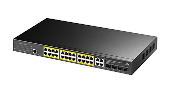 Коммутатор 28 port Cudy GS2028PS4-400W 1000Мбит/с 24*PoE