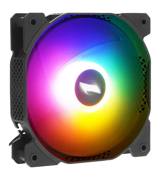 Вентилятор для корпуса 120mm 1STPLAYER F1 3-Pin, 1100 об/мин, FRGB, Black