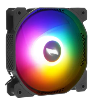 Вентилятор для корпуса 120mm 1STPLAYER F1 3-Pin, 1100 об/мин, FRGB, Black