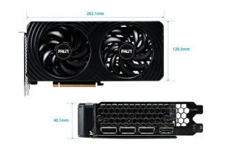 Видеокарта 8Gb PALIT RTX 5060 Dual OC (RTX5060) GDDR7 HDMI DP