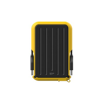 Внешний жесткий диск 1Tb Silicon Power Armor A66 2.5" USB3.2 черный/желтый
