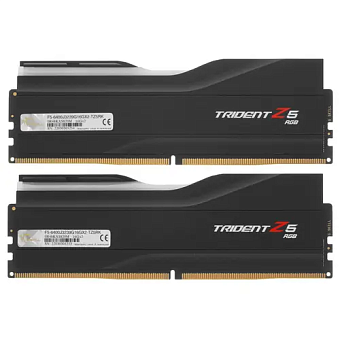 Модуль памяти DDR5 32Gb 6400MHz G.SKILL TRIDENT Z5 RGB Black (Kit of 2)
