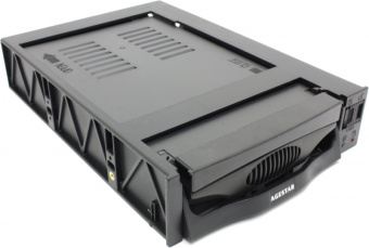 Мобильное шасси SATA 5.25" AgeStar SR3P-SW-1F (1*SATA 3.5", 1*вентилятор) Black (черный)