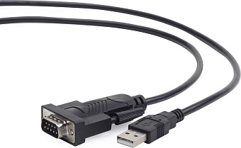 Кабель-переходник USB-A (m) < - > COM9M, 1.5м, Cablexpert