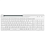 Клавиатура беспроводная A4Tech Fstyler FBK25 USB BT/Radio slim Multimedia белый/серый