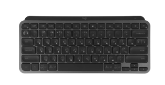Клавиатура беспроводная Logitech MX Keys Mini Bluetooth Led серый
