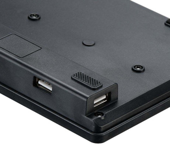 Клавиатура проводная Oklick 520M2U USB+HAB Black