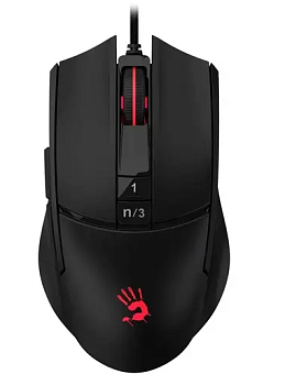 Мышь проводная A4Tech Bloody L65 MAX 12000dpi черный