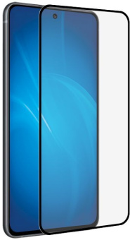 Защитное стекло для смартфона Samsung Galaxy A27/A37/A57/A36/A56/S25 FE/S24 FE - прозрачное с черной