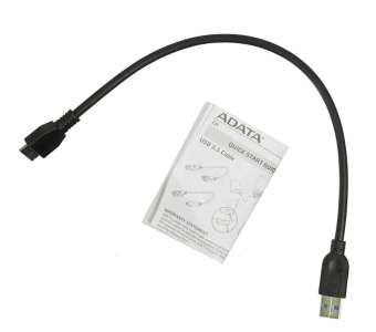 Внешний жесткий диск 2Tb ADATA HD650 2.5" USB3.0 Black