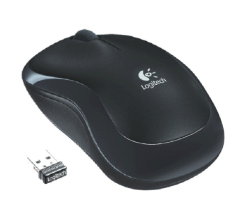 Мышь беспроводная Logitech M185 Wireless темно-серый