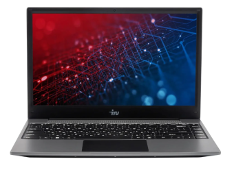 Ноутбук IRU Tactio 14RLH Ryzen 5 Pro 5675U/8G/256 SSD/Radeon HD/14"FHD/DOS/серый