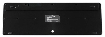 Клавиатура беспроводная Oklick 870S Slim черный