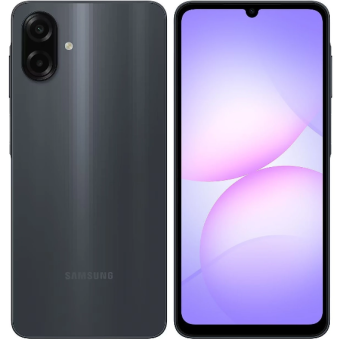 Смартфон Samsung Galaxy A07 6/128Gb Black (черный)