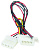 Кабель-удлинитель MOLEX (m) --> MOLEX (f) + 3 pin, 15см Cablexpert (для вентилятора 12V)