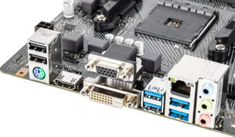 Материнская плата Socket AM4 ASRock B550M-HDV (B550) 2*DDR4 1*PCI-Ex1 1*PCI-Ex16 SATA M.2 HDMI DVI V