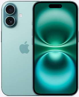 Смартфон Apple iPhone 16 Plus 256Gb Teal (зеленый)