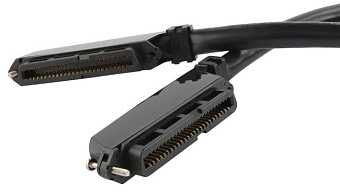 Кабель патч-корд .Patch cord RJ21 (мама/90) - RJ21 (мама/90)  3м, 25 пар, Hyperline
