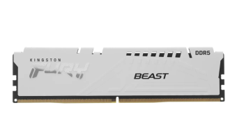 Модуль памяти DDR5 16Gb 6000MHz Kingston Fury Beast White